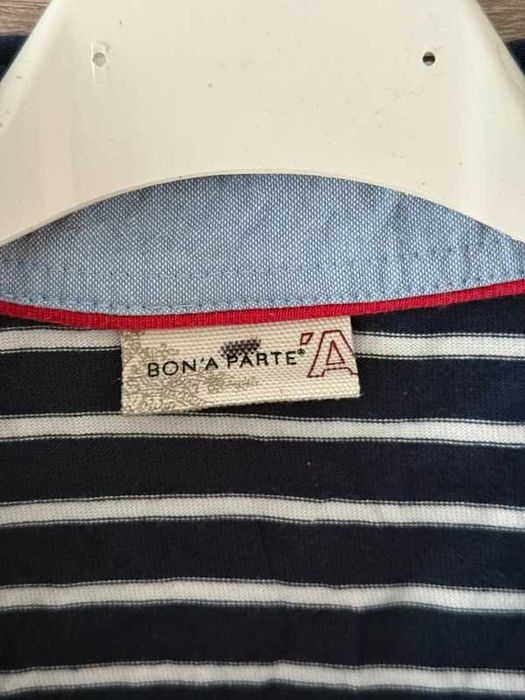 Koszulka Polo męska z kołnierzykiem bluzka 160 S w paski elegancka