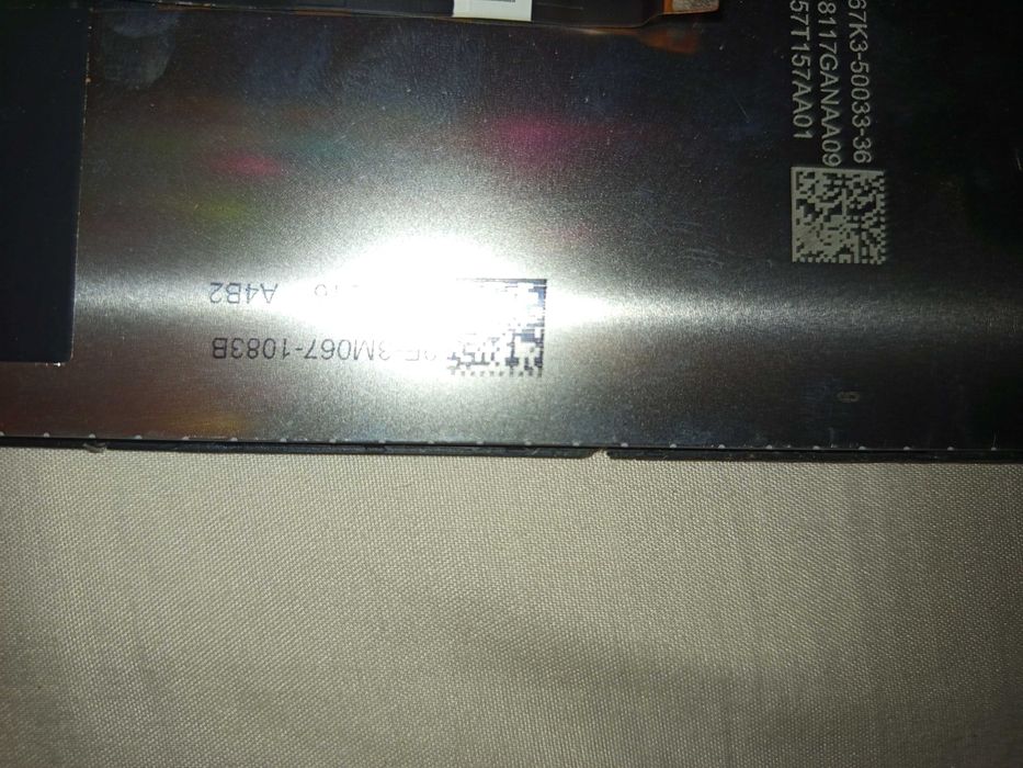 Робочий, але пошкоджений екран до телефона BLACKVIEW A100