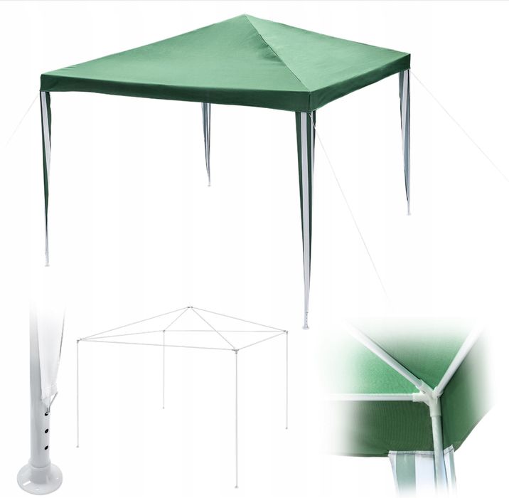 Namiot Pawilon Ogrodowy Handlowy 3x3 Altana do Ogrodu Taras Balkon