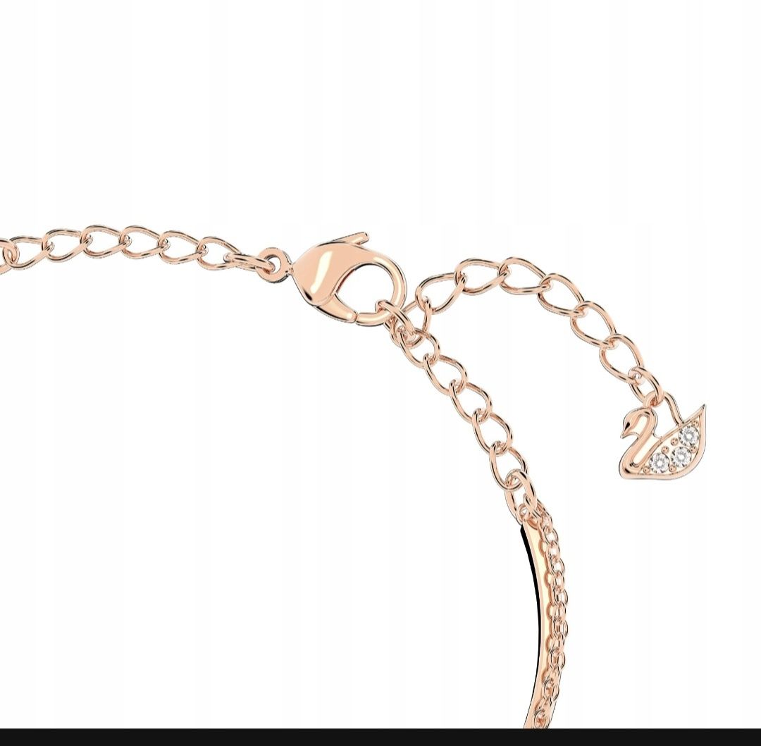 Bransoletka typu bangle Swarovski Infinity, Nieskończoność,  rozmiar M