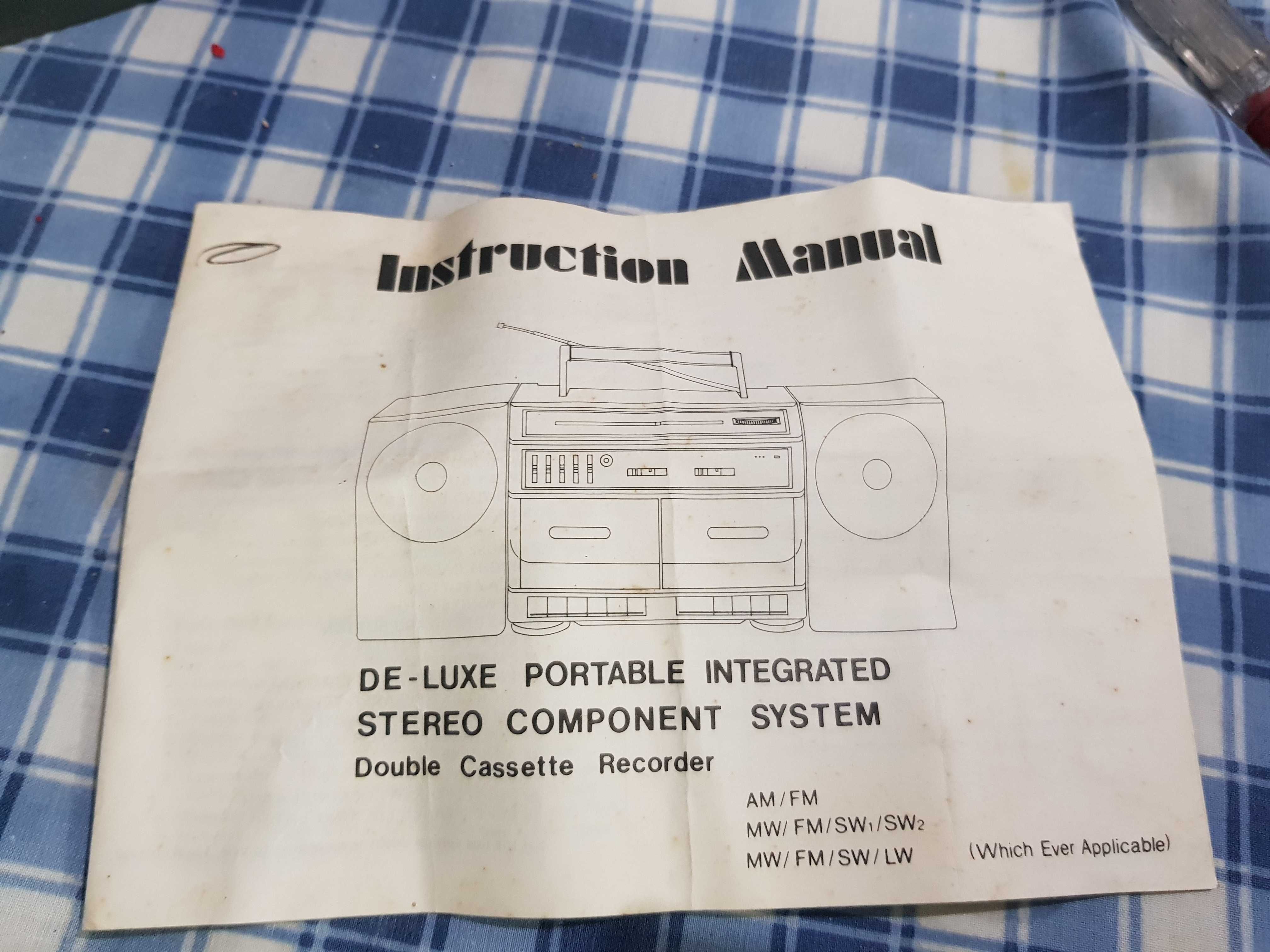 radio bombox vintage