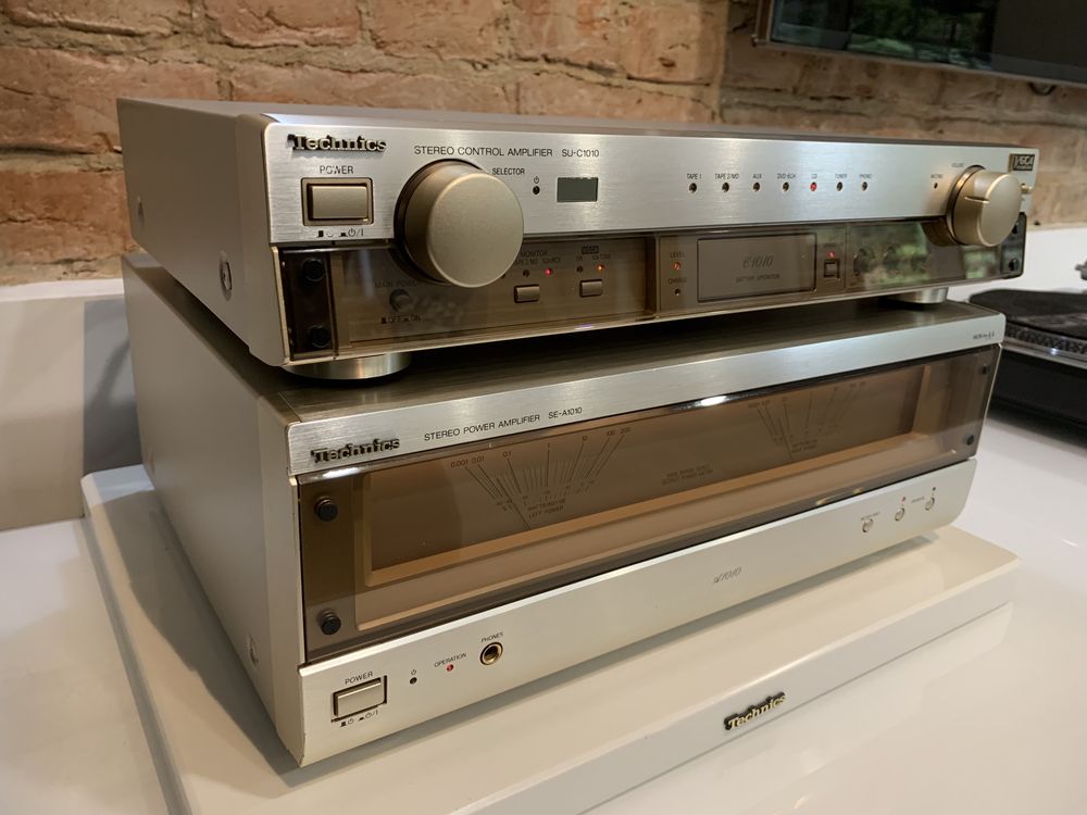 Technics SA-A1010 + SU-C1010 wzmacniacz dzielony bardzo ładny stan