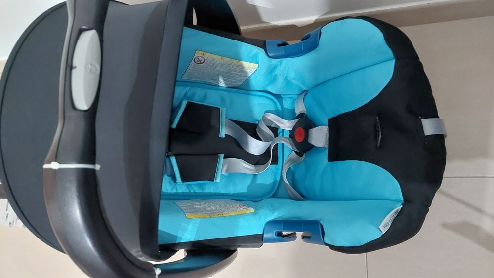 Carrinho de bebé, ovo, base isofix Römer Britax azul