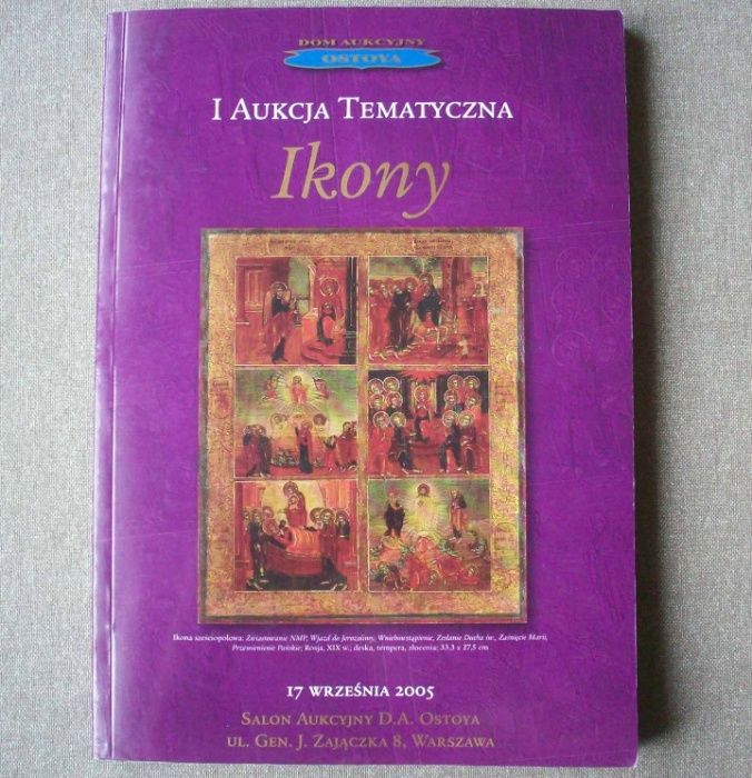 Katalog aukcja IKONY, 17.09.2005.