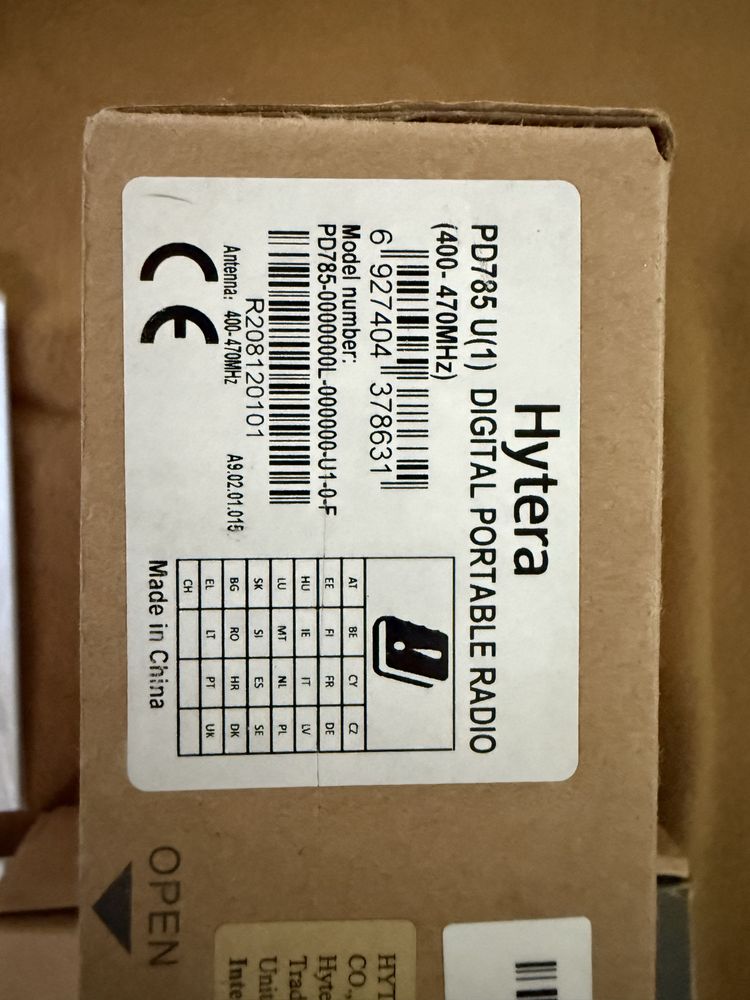Цифрова радіостанція Hytera PD785 UHF 400-470 МГц 2 шт