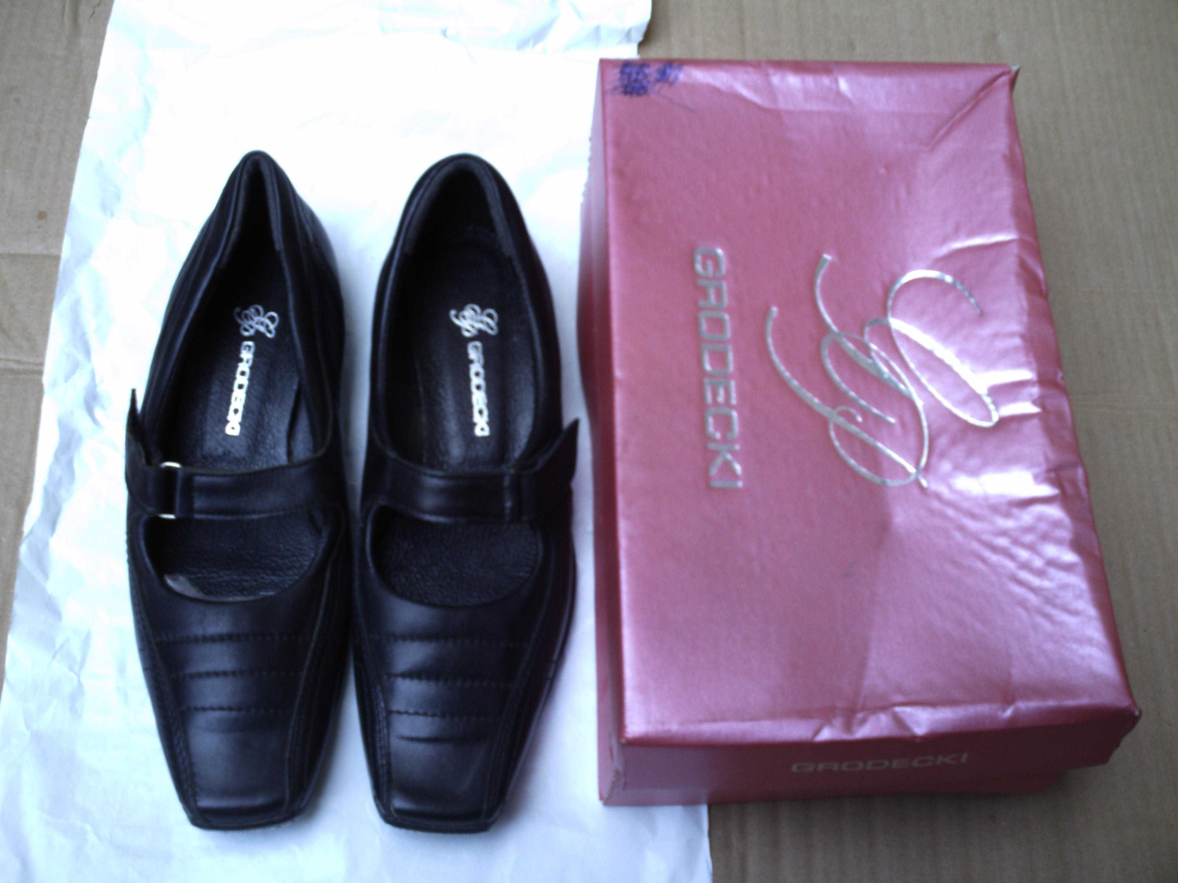 buty damskie skóra naturalna Grodecki ,rozm 38 ,obuwie ,odzież ubrania