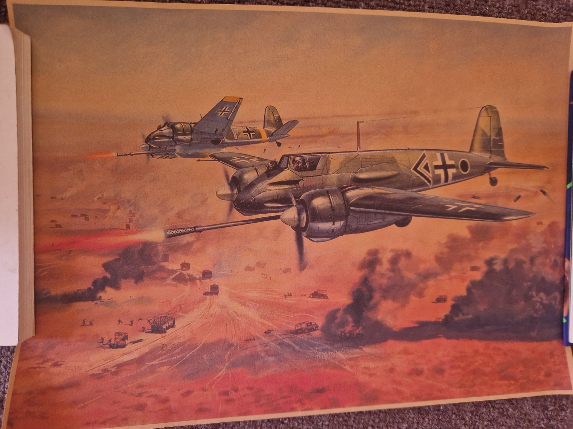 Nowy plakat 2 wojna światowa Luftwaffe duzy