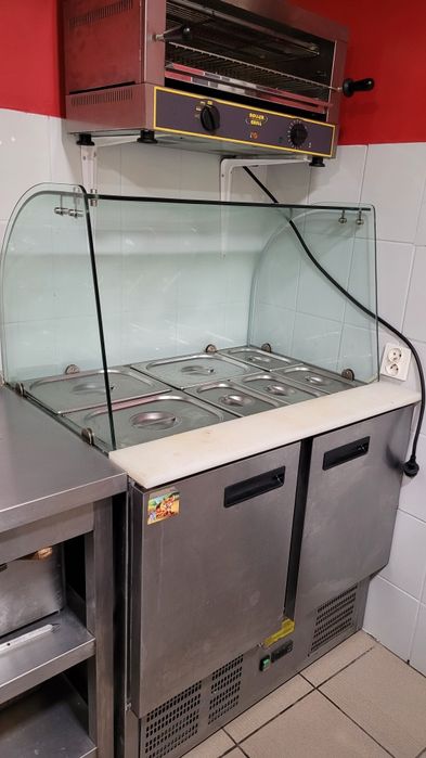 Stół chłodniczy sałatkowy 2 dziwiowy