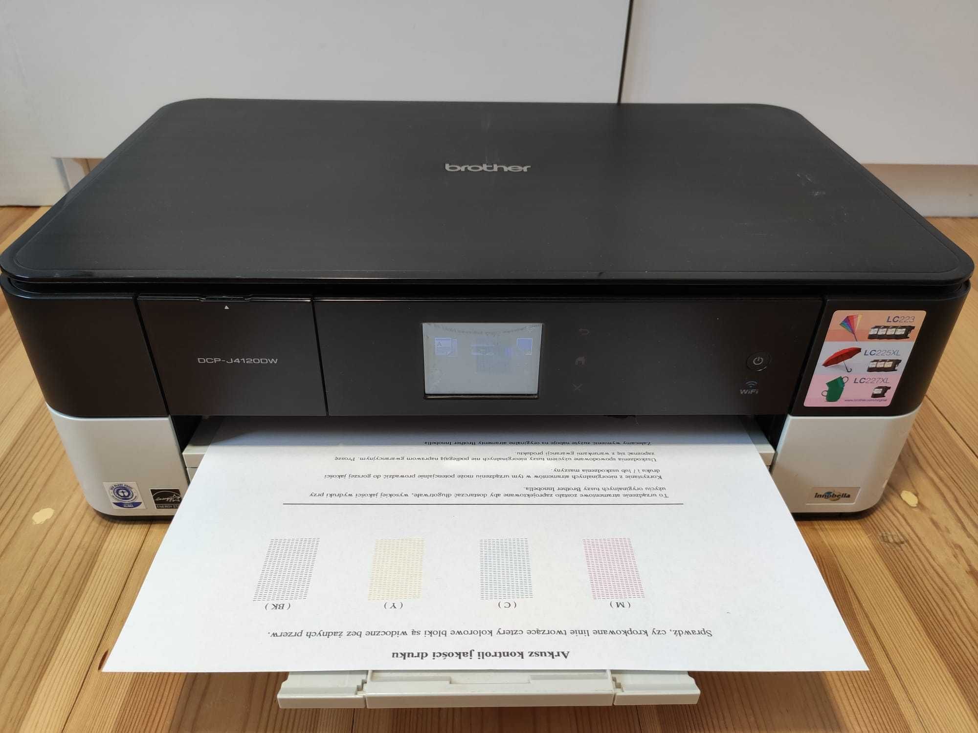 Drukarka BROTHER DCP-J4120DW [A3 i A4] 3w1 tanie tusze