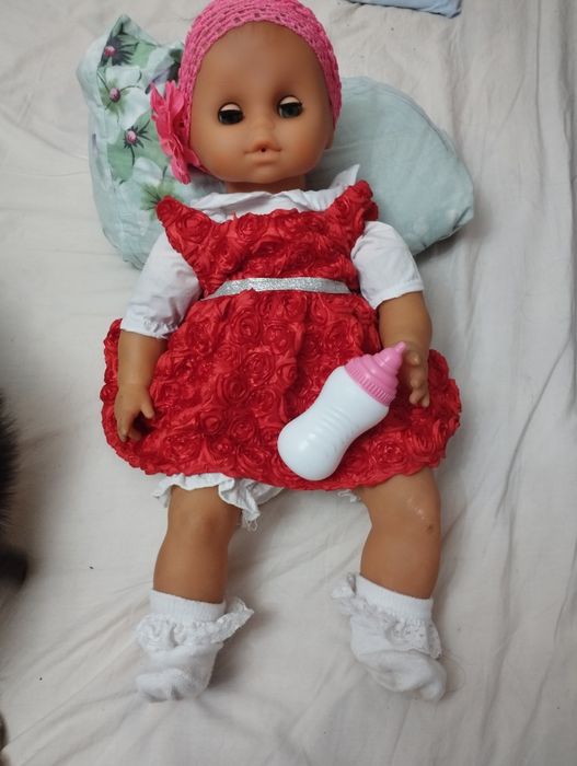 Реборн вінілова дівчинка 55 см