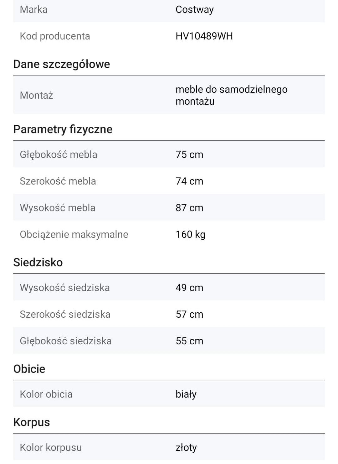 Piekny fotel...

Nowy 

Cena 499zł