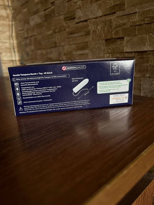 Тампони гігієнічні Facelle(Продаю від 1 коробки!!(8 упаковок)