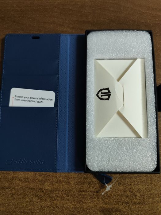 Etui z klapką eko skóra Samsung S24 ultra Shieldon NOWE
