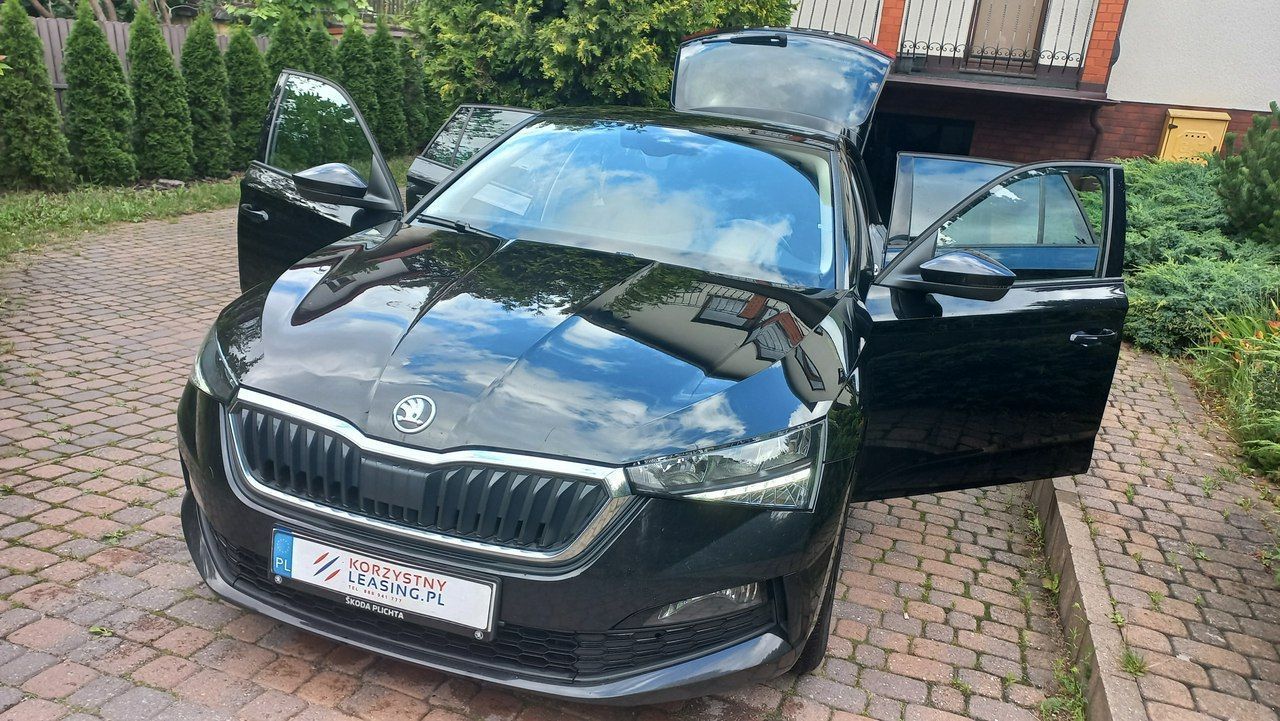 Skoda Scala DSG Salon PL 53.5 Export FV23% SmartLink+ Climatronic Kamera Grzane.f
