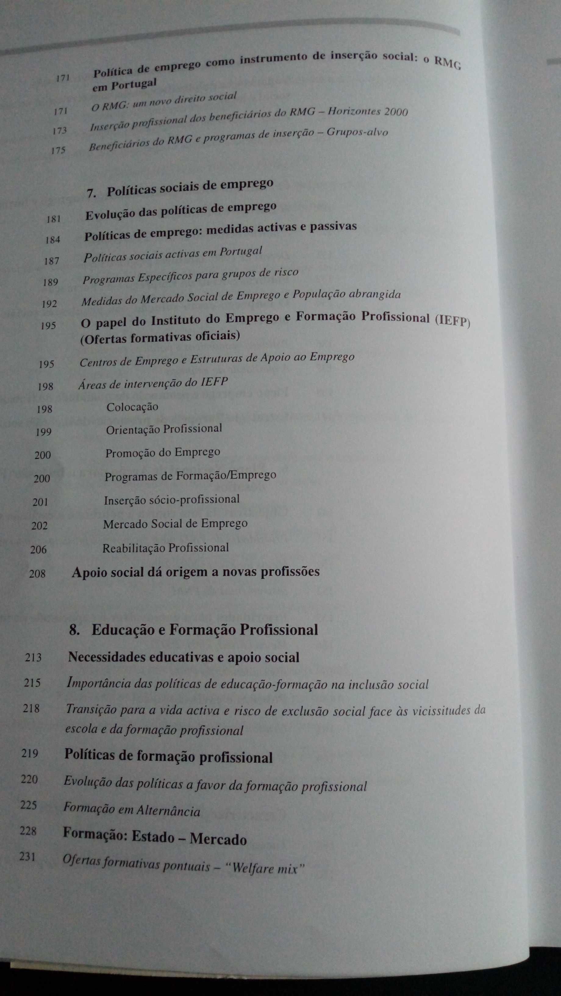 Ação Social na Área do Emprego e Formação Profissional