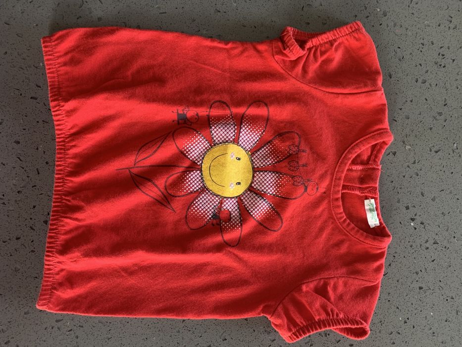 Tshirt bebe menina benetton