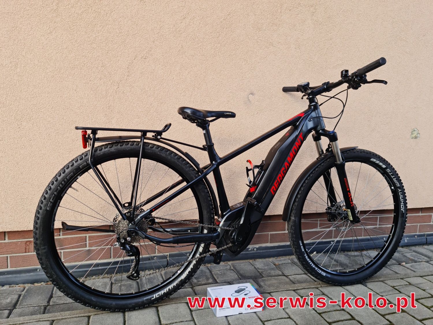 Rower elektryczny górski MTB BERGAMONT koła 29 SHIMANO ALTUS aluminium