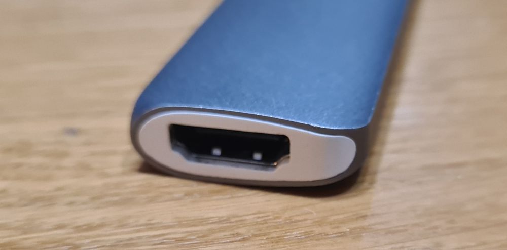 Hub rozdzielacz, eSTUFF ES84124-grey do macbook stacja dokująca