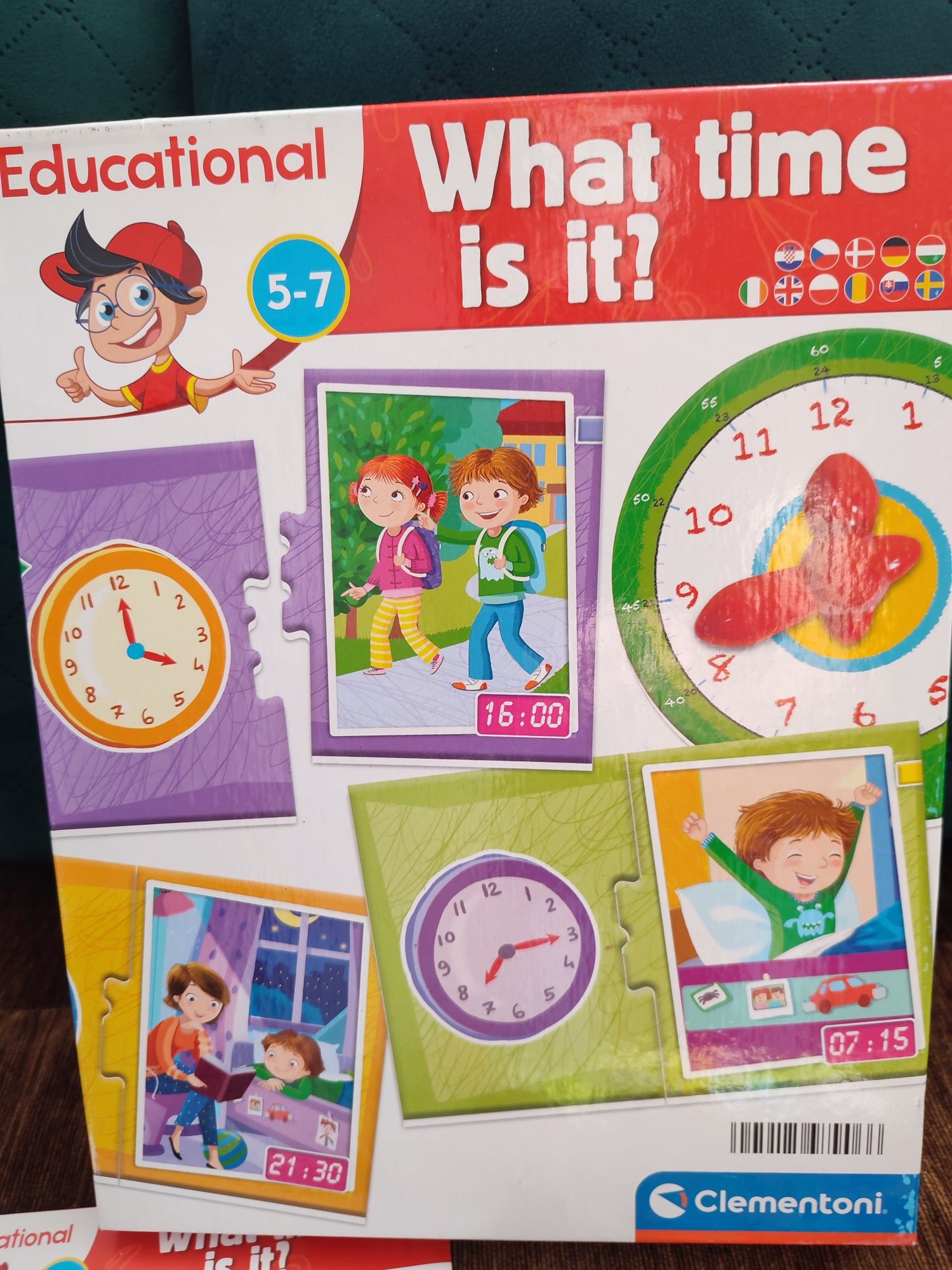 Gra edukacyjna What Time Is It