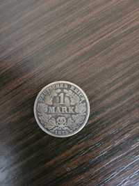 Монета 1 MARK *1875 года *