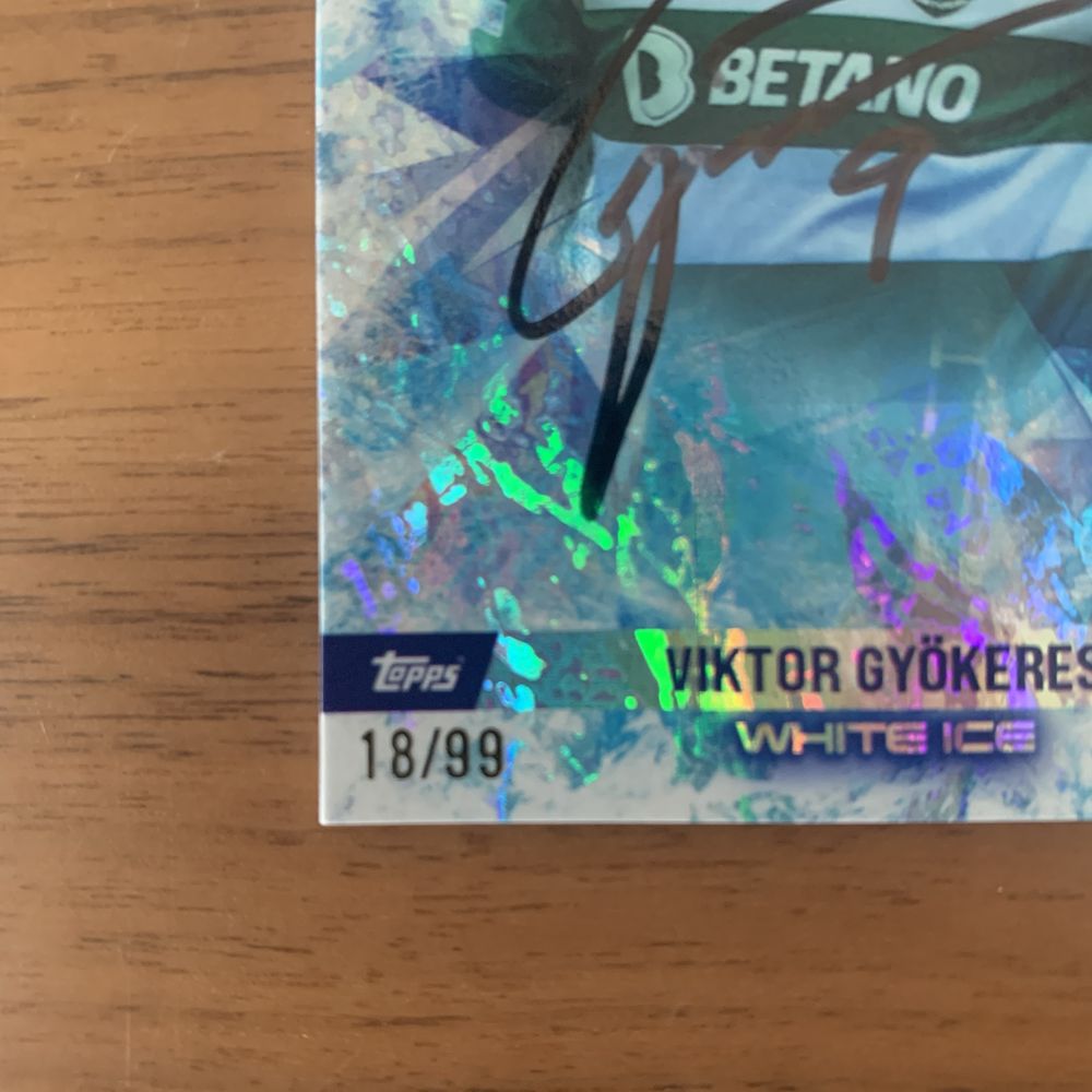 Viktor Gyokeres /99 | Carta assinada