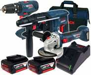 Bosch Gbh 180-li Gsr 180-li Gws 180-li 2x4,0ah