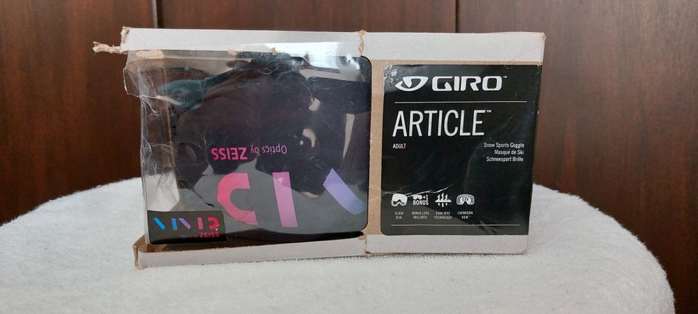 Гірськолижна лижна маска окуляри GIRO ARTICLE + лінза