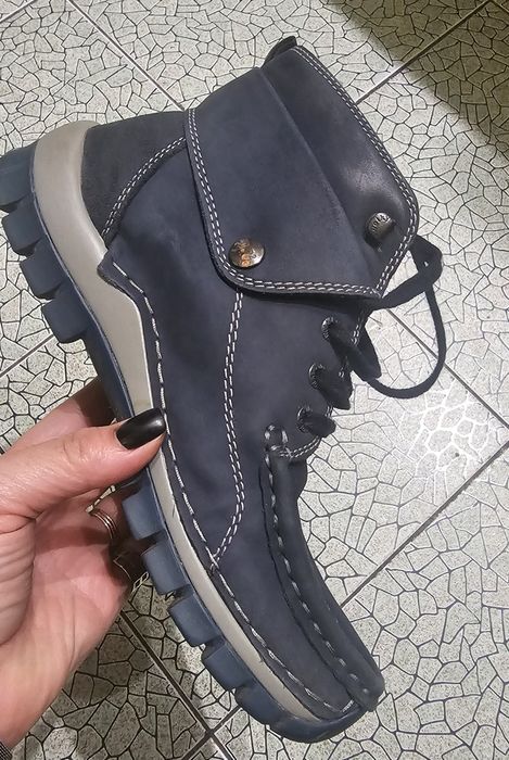 Кожаные ботинки "WOlKY"/ Германия/39р.