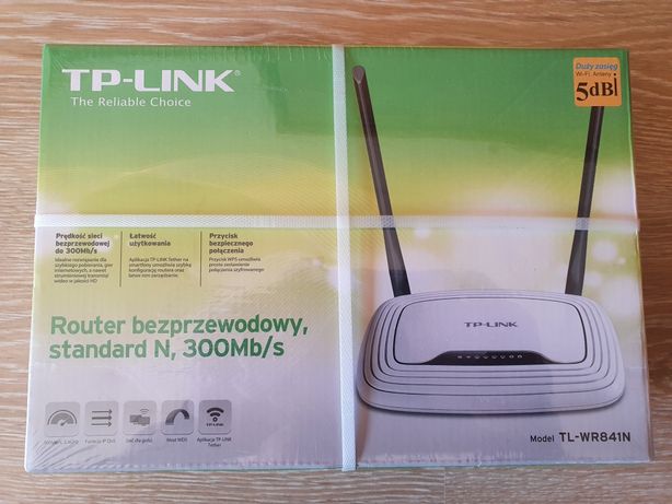 Nowy Router TP-Link TL-WR841N