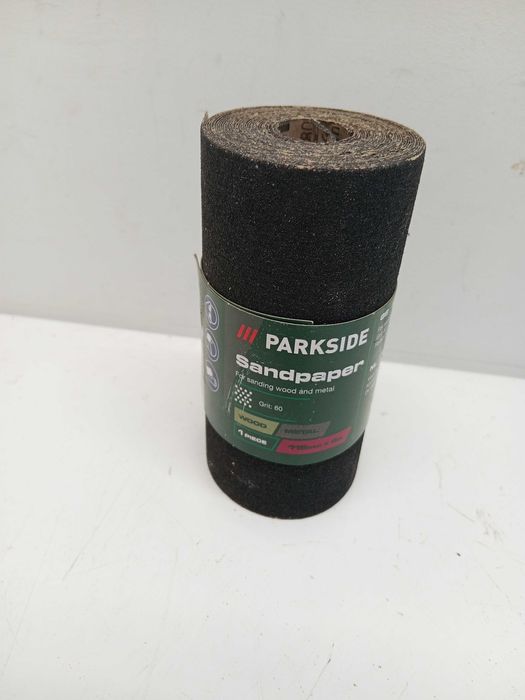 PARKSIDE Papier ścierny w rolce do drewna i metalu 11,5 cm x 4 m
