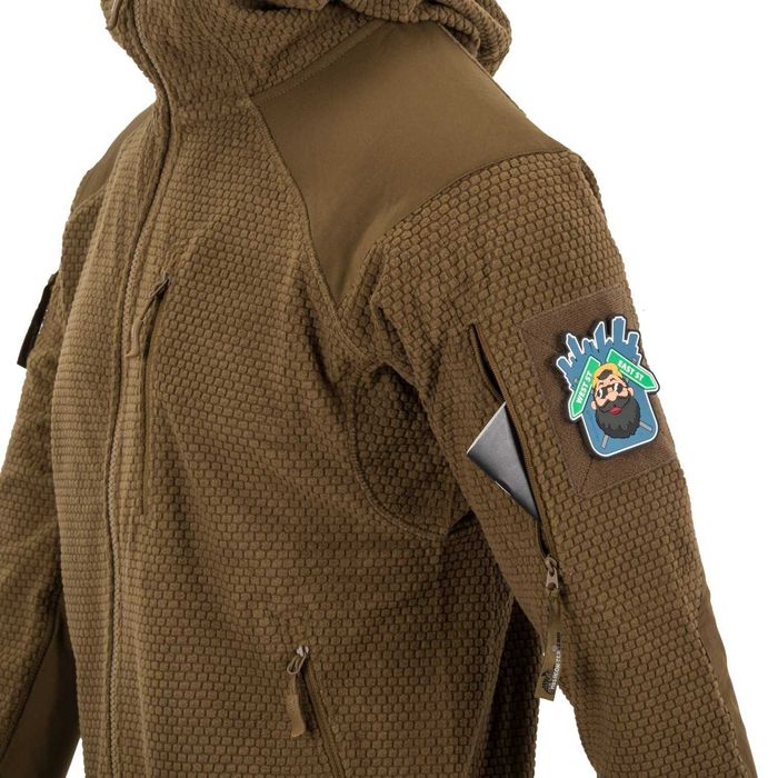 Кофта флісова з капішоном Helikon Alpha Hoodie