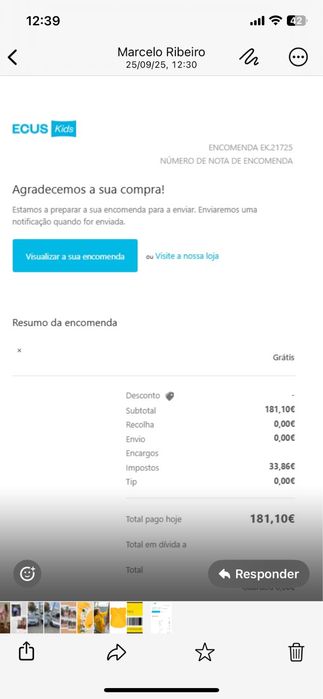 Cama de criança 70*140 cm’s