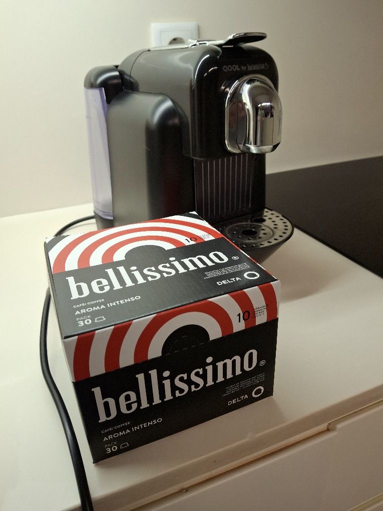 Máquina de café Delta Qool oferta de cápsulas