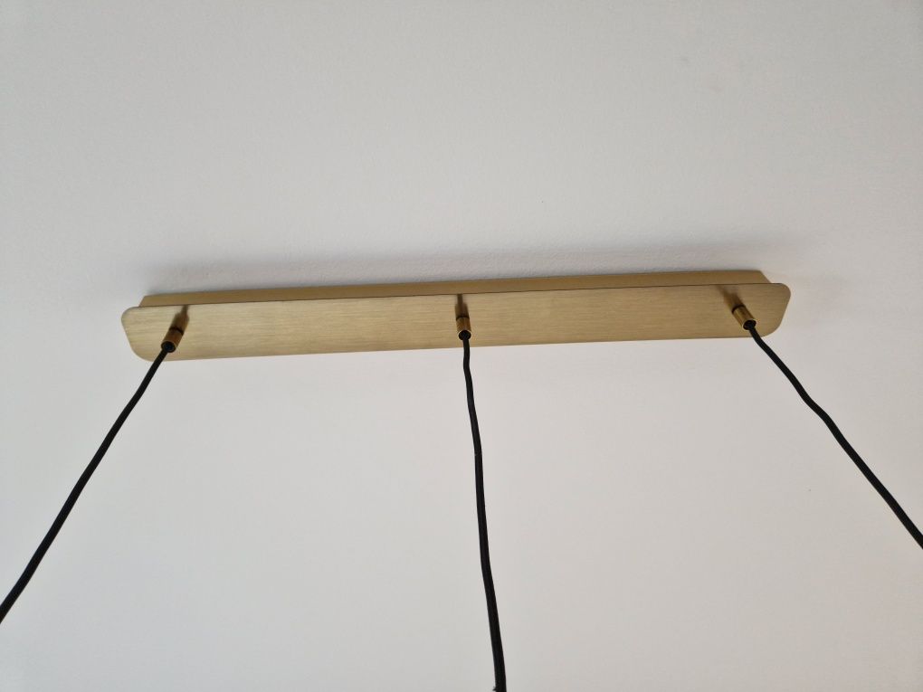 Candeeiro teto suspenso triplo Ikea SKAFTET/JAKOBSBYN