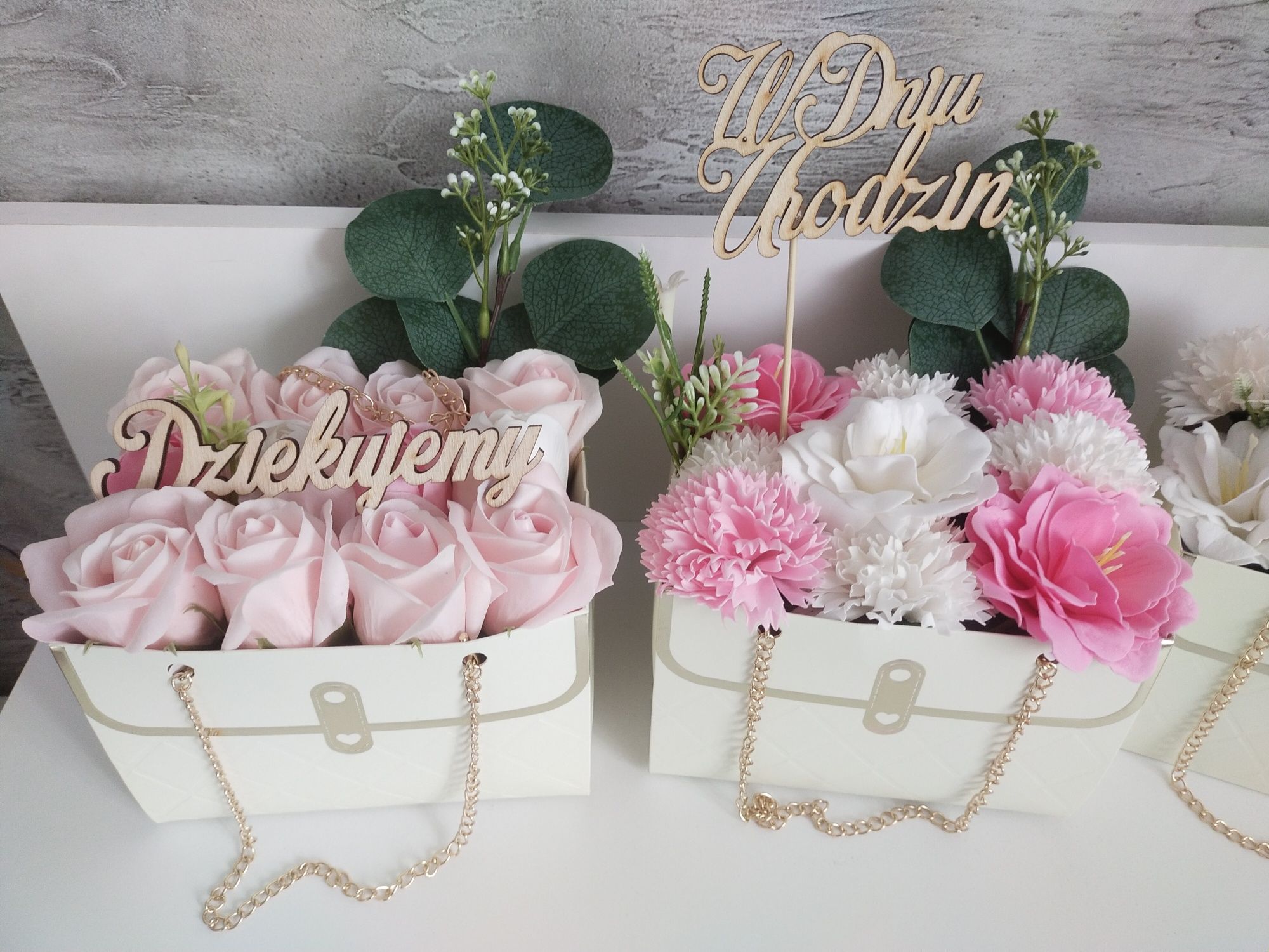 Mydlane flower boxy