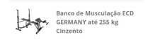 Banco de musculação