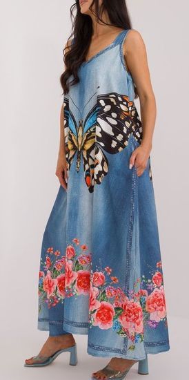 Wyprzedaż Sukienka Boho kwiaty dluga