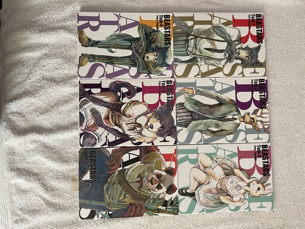 Manga Beastars 1-6