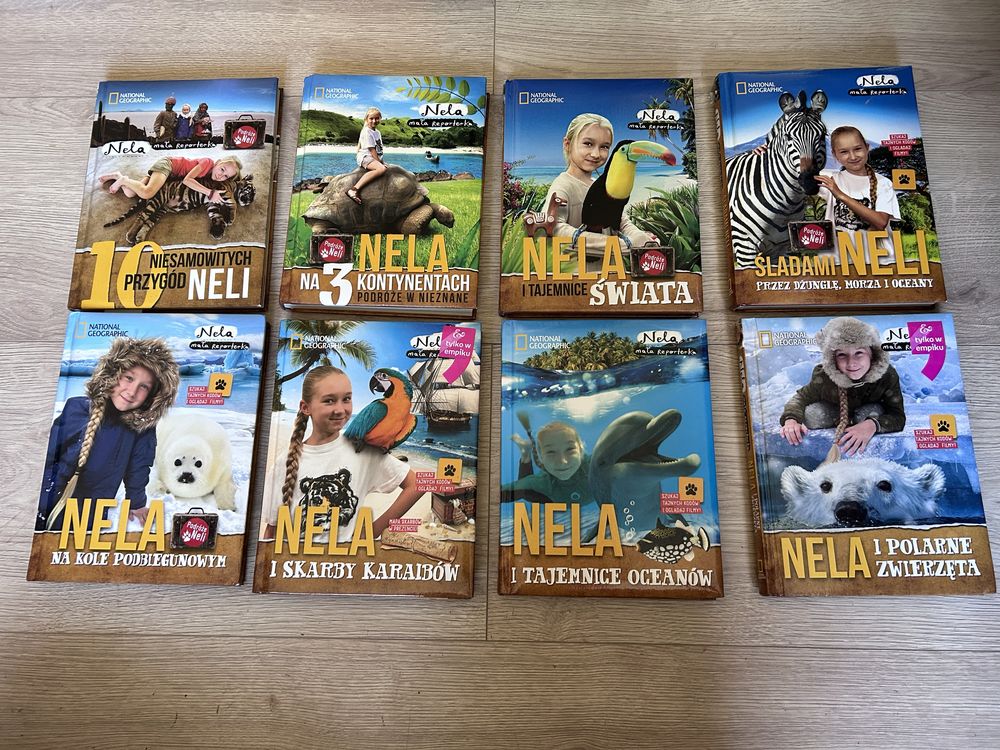 Książki Nela mała reporterka, National Geographic