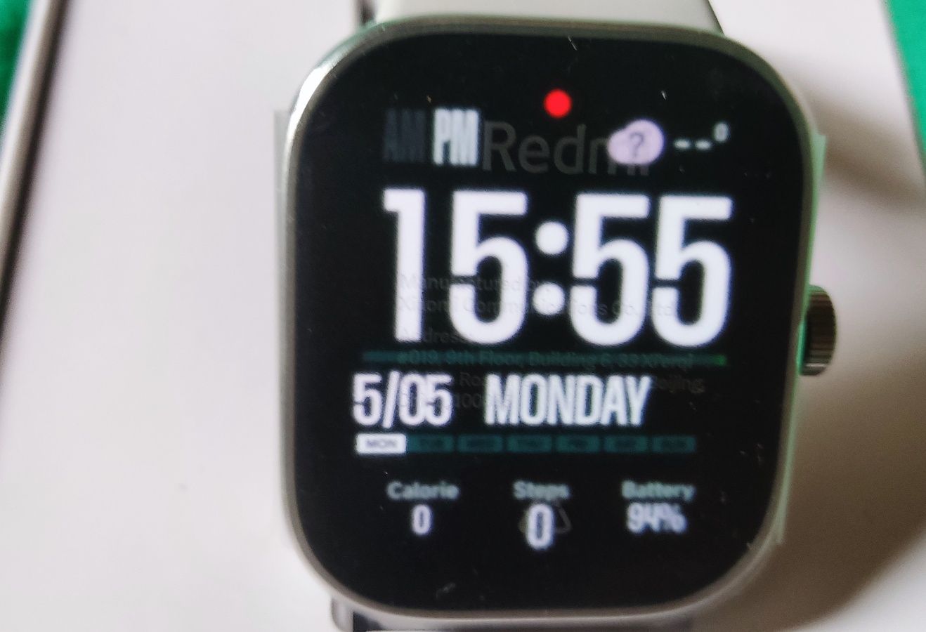 Smartwatch Xiaomi Redmi Watch 4, novo
