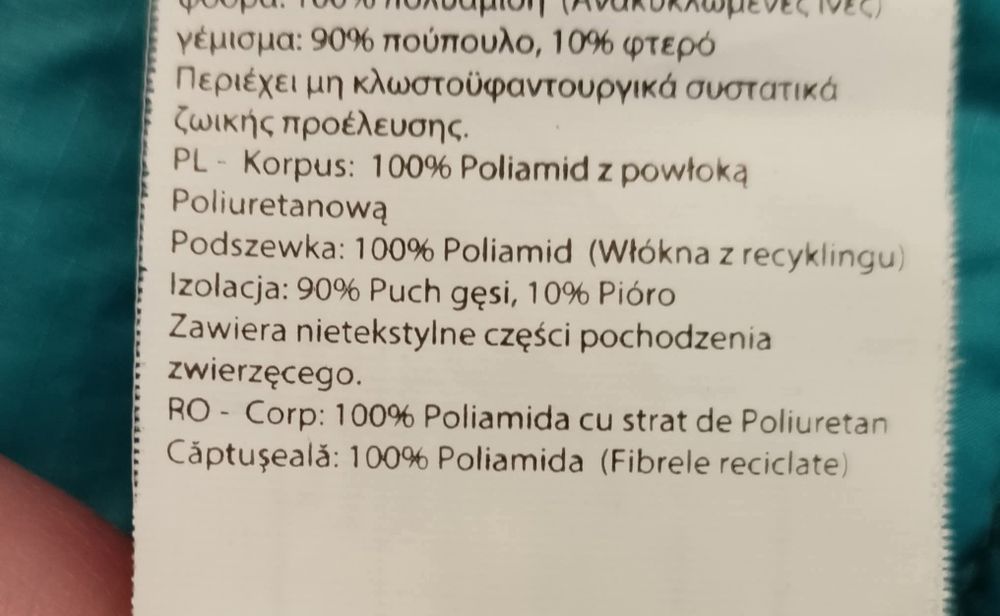 Bezrękawnik Puchowy Ocieplany Rab Trekkingowy Górski Sportowy
