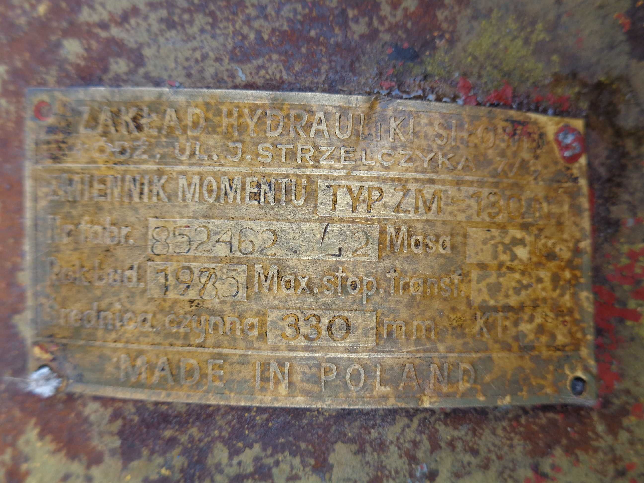 Zmiennik momentu ZM-130N przekładnia z pompami ładowarka  Ł200 /Ł201