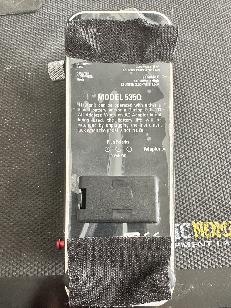 Pedal dunlop crybaby wah 535q