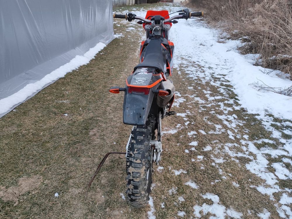 Ktm exc 125 zarejestrowany mozliwy transport