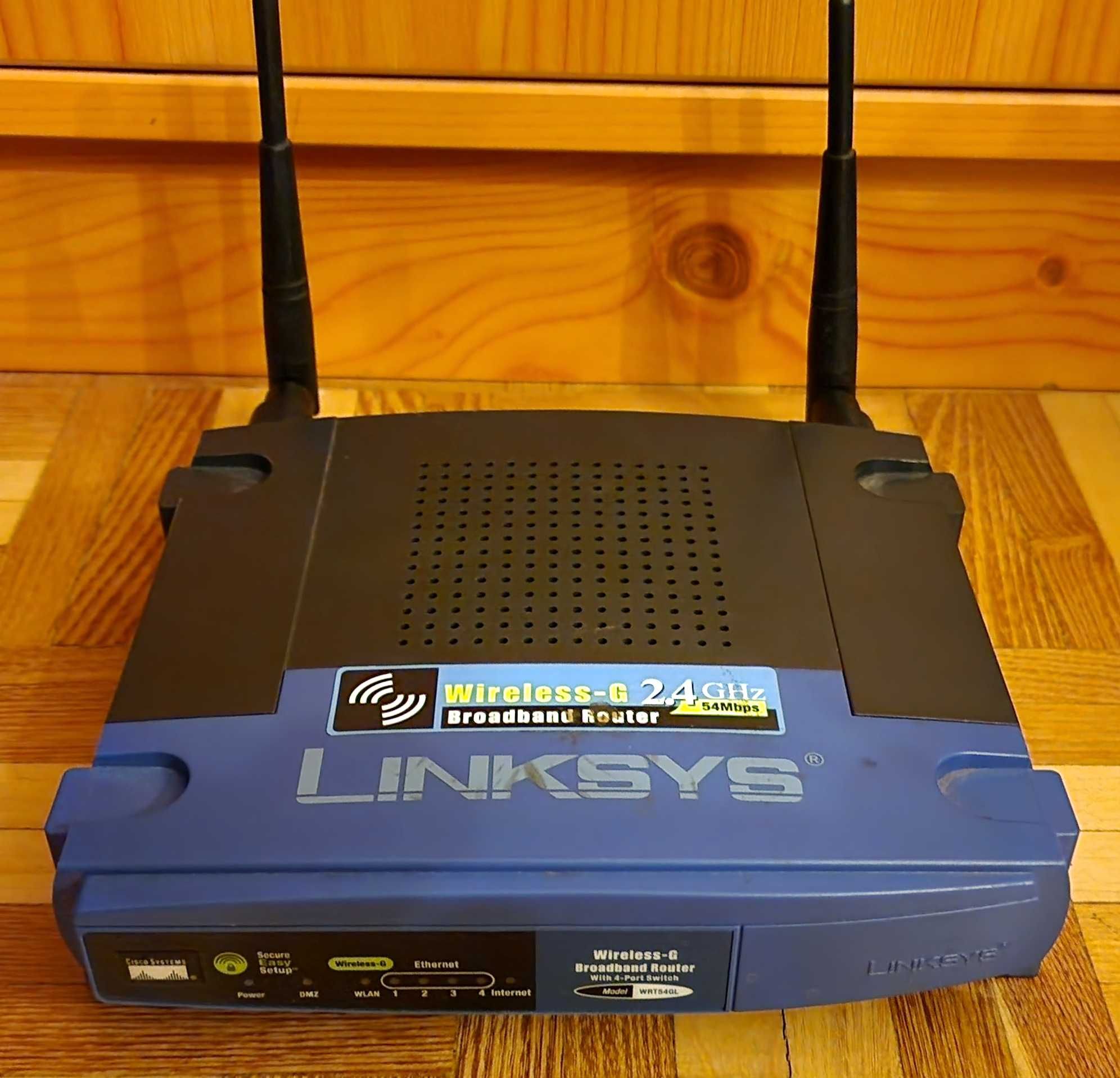 Router Linksys by Cisco WRT54GL