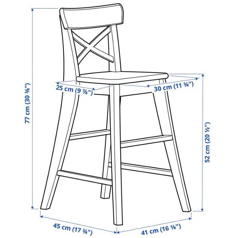 Cadeira criança IKEA INGOLF