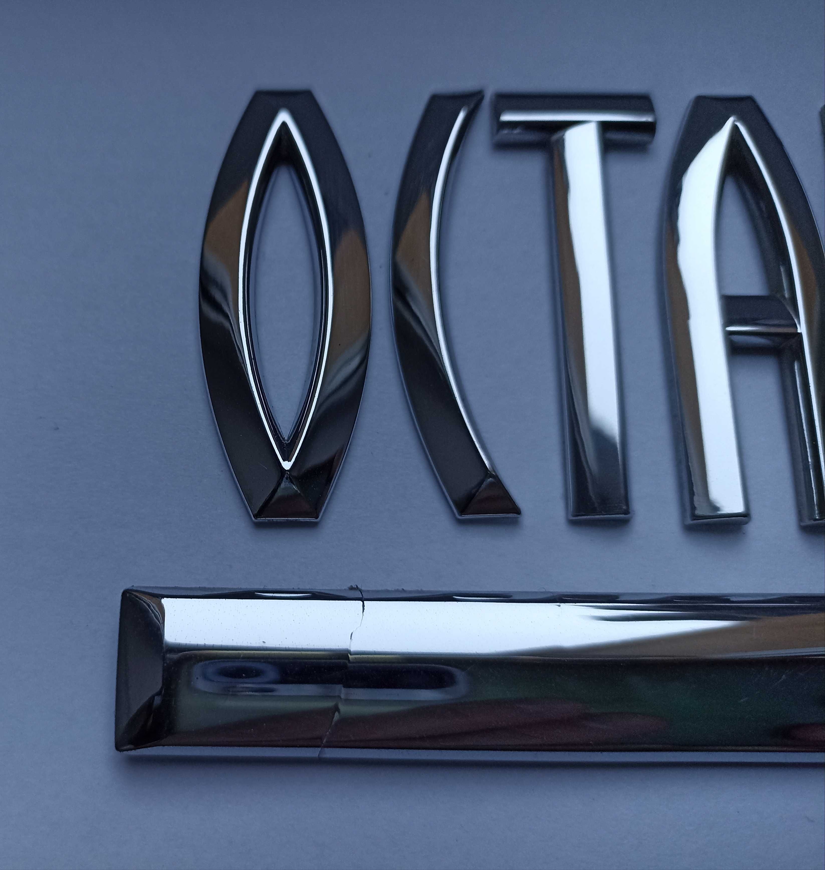 Napis emblemat Skoda Octavia II