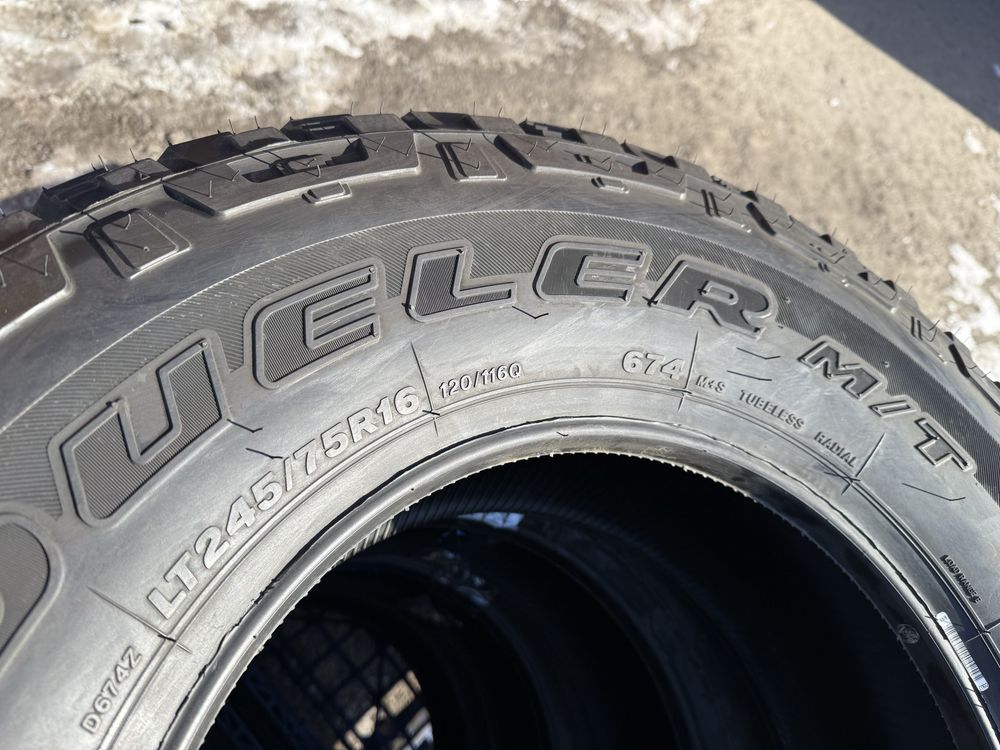 245/75 r16 Bridgestone Dueler M/T НОВАЯ Резина грязевая