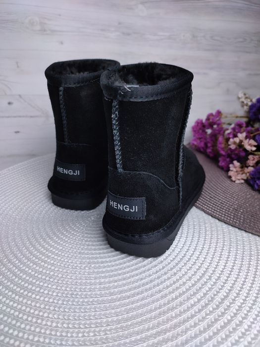 Дитячі угги замшеві р.28-31 зимові черевики