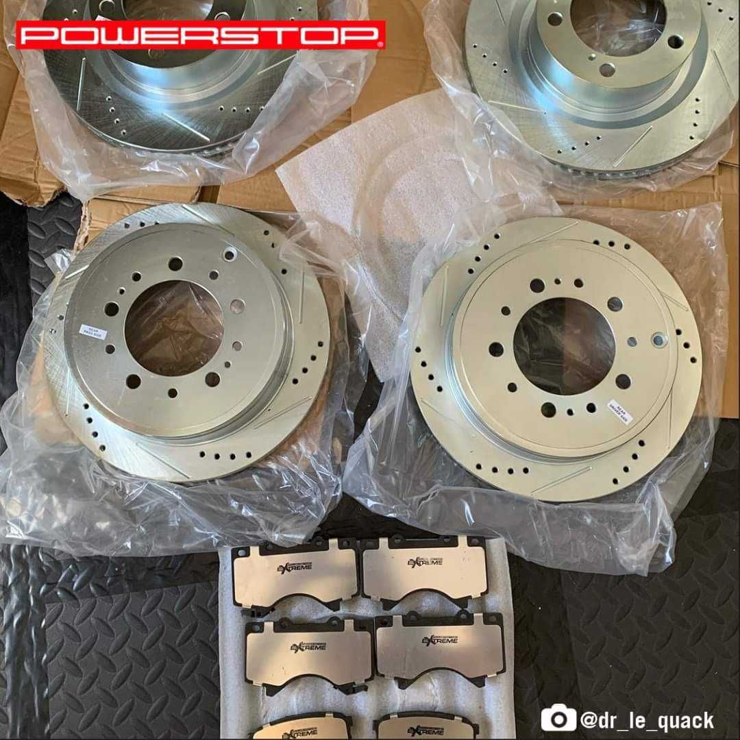 Тормозные диски, колодки Power Stop, VW Touareg, Audi Q5, Audi Q7,